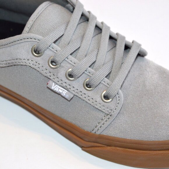 Vans chukka low gray gum sneaker shoes new - Picture 9 of 14